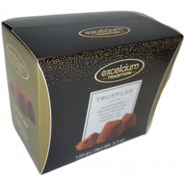Distributors of food items for gift baskets, Apex Imports distributors of Excelcium Truffles Fantasy - BLACK  50 gr.,24/cs