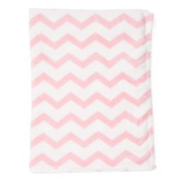 Coral fleece blanket Zigzag pattern - PINK
100% Polyester