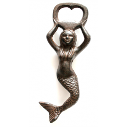 Cast iron Mermaid bottle opener 2