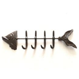 Cast iron fish bones hanger 15