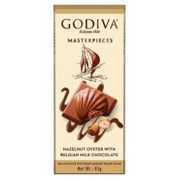Godiva Masterpieces milk chocolate hazelnut oyster bar 83 gr.
2.75