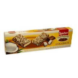 Loacker milk chocolate biscuits with coconut cream 100 gr.