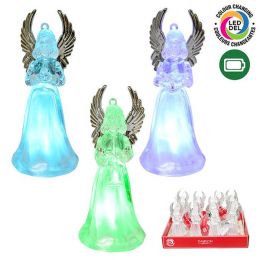 LED Light up colour changing angels 4.5