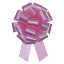  Matte Pull Bows - 50 bows/case - Pink