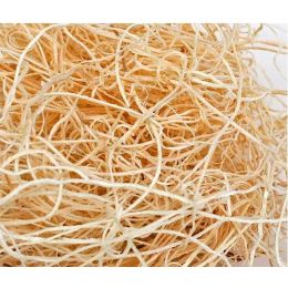 Natural Wood Excelsior - Natural Color - approx 55 lb bale,.

Wood Excelsior also known as 