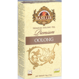 Basilur Premium Oolong Tea (25 bags/box) - 24/cs