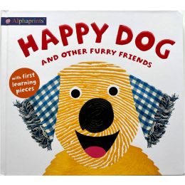 Baby book - Happy Dog with first learning pieces
11