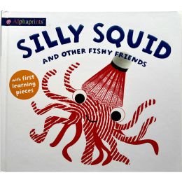 Baby book - Silly Squid with first learning pieces
Hard Cover, 11