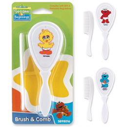 Playtex comb & brush set Min 4 (2 of ea colour)