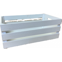 Small white crate (1 pc) S: 16