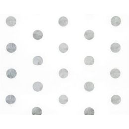 Silver dots Printed Cellophane roll 40