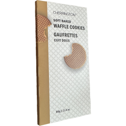 Cherrington Waffle Cookies 66 gr., 24/cs