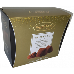 Wholesale gift basket supplies for gift baskets, Excelcium Truffles Fantasy - GOLD 150 gr., 24/cs
