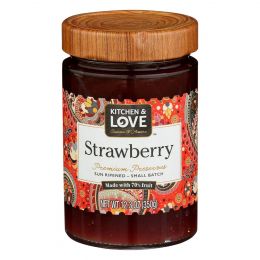 Cucina & Amore (Kitchen & Love) Strawberry Preserve 350 gr., 6/cs
Made with 70% sun-ripened large pieces of strawberry, and Hand Crafted in small batches with the finest premium quality ingredients
Gluten Free, Kosher, GMO Free & Vegan