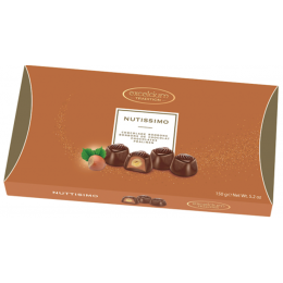Excelcium Nutissimo chocolates with hazelnuts 150 gr., 10/cs