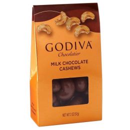 Godiva Milk Chocolate Covered Whole Cashews 57gr.,
2.75