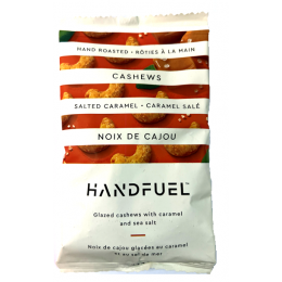 Handfuel Glazed Cashews with caramel and sea salt 40 gr., 12/cs