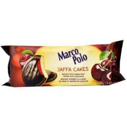 Marco Polo Jaffa Cakes - Cherry 135 gr., 21/cs