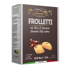 Laurieri Froletti cookies with chocolate chip 100 gr., 12/cs