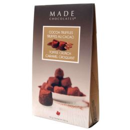 Made Chocolates Toffee Crunch Cocoa Truffles 100 gr. 12/cs