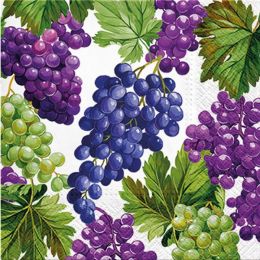 Lunch Napkins - Grapes 6.5
