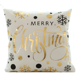 Merry Christmas cushion - GOLD 18