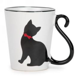 Ceramic Mug - Black Cat 3.5