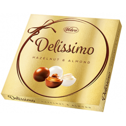 Vobro Delissimo Hazelnut &  Almond chocolate 195 gr.,12/cs
9