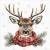 Lunch Napkins - Christmas Deer