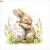 Lunch napkin - Bunny & Egg