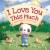 Padded baby book - I Love You This Much