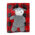 Fleece blanket & Nunu Set - PLAID 100% Polyester