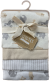 Necessities 4-Pack Flannel Receiving Blankets: Safari