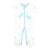 Coverall sleeper 100% Cotton - BLUE ELEPHANT  0-3M or 3-6M