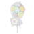 Tendertyme 12 pack Washcloth Lollipop - YELLOW/GREY - 9
