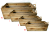 CBX660T4 - S/4 Wood containers with rope handles