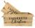 CBX661T2 - S/2 Wood containers with rope handles - Farmhouse
