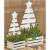 Smallest in Set of 2 white wash wood crates with tree backing 10