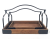 CBX790T2 - Set of 2 trays with iron brackets & handles