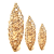 Small Elliptical shaped vine hanging decor - 6