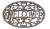 CIR1007WL - Cast iron Decorative welcome plaque