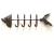 CIR997FSH - Cast iron fish bones hanger