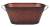 CTF615V / Oval copper hammered Metal container 15