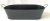 CTL532VBK18 - Black long oval Metal container with folding h