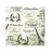 Cocktail Napkins - Paris Passport - Natural 5