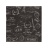 Cocktail napkins -Paris Passport - Black