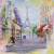 Lunch napkin - Pastel Paris 6.5