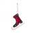 775093319826  - Red plaid skate ornament 6