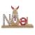 775093801918 - NOEL Reindeer decoration in natural & red