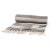 775093266267 - Beige & Black throw with fringe 50